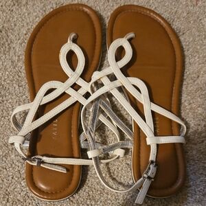 Women's Cream Sandals